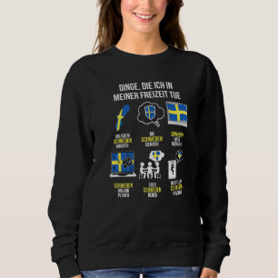 Lustigt att säga sak I i min Sverige på fritid T Shirt
