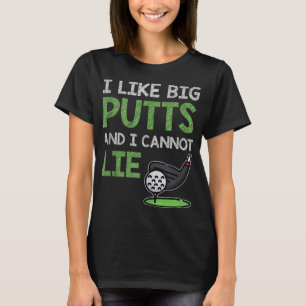 Lustigt att säga till Golf Player tycker jag om Bi T Shirt