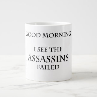 Lustigt att se Assassins Misslyckats Jumbo Mugg