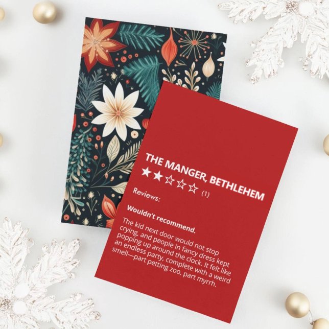 Lustigt att se över julkortet helgkort (Skapare uppladdad)