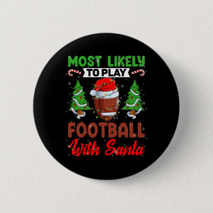 Lustigt att spela fotboll med Santa Chri Knapp