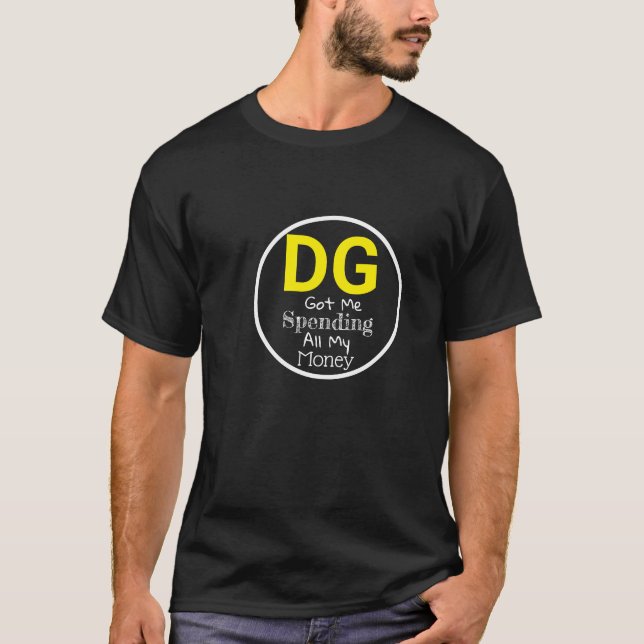 Lustigt att spendera alla mina pengar... t shirt (Framsida)
