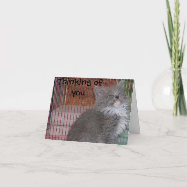 Lustigt att tänka på ditt kort (Framsida)