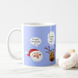 Lustigt att vi önskar dig en God jul Kaffemugg