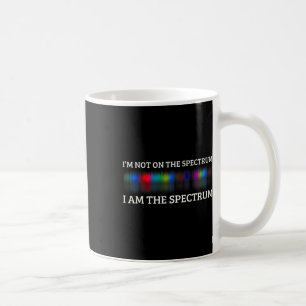 Lustigt Autism-minne... Jag är inte med på spektru Kaffemugg