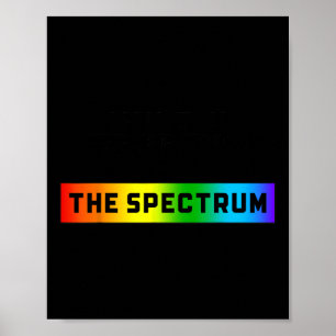 Lustigt Autism-minne... Jag är inte med på spektru Poster