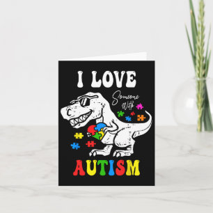 Lustigt Autism Rizz Em med stimmemeautistisk R Kort