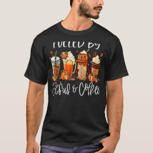 Lustigt av Coffee Jesus Caffeine Älskare tack T Shirt