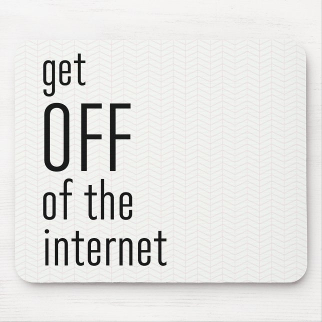 Lustigt av den  Rosa och svart på Internet Musmatta (Framsidan)