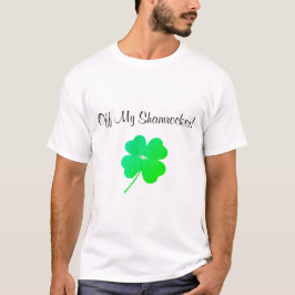 Lustigt av min Shamrocker! Grönt St. Pattys T-Shir T Shirt