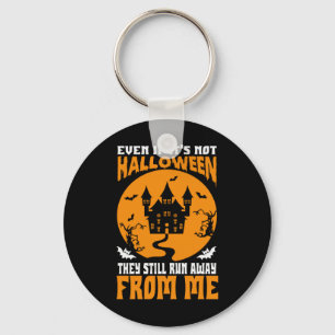 Lustigt även om det inte är Halloween Keychain Nyckelring