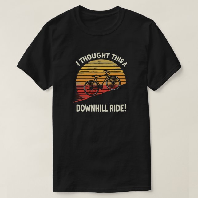Lustigt Äventyr-cykelcitat för Älskare utomhus T Shirt (Design framsida)