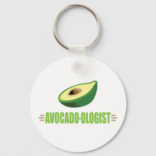 Lustigt Avocado Nyckelring