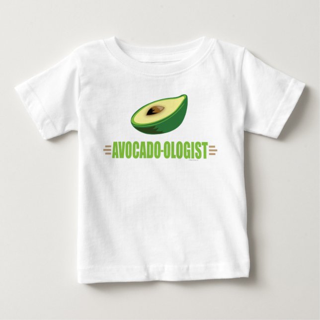 Lustigt Avocado T Shirt (Framsida)
