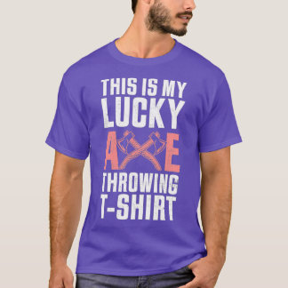 Lustigt ax-upprullningsstöd för Ax Thrower Classic T Shirt