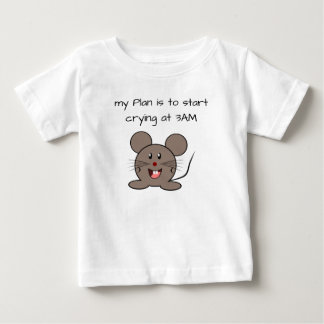 Lustigt Baby-mus Småbarn T Shirt