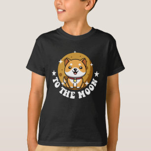 Lustigt Baby-myntet till Måne T Shirt