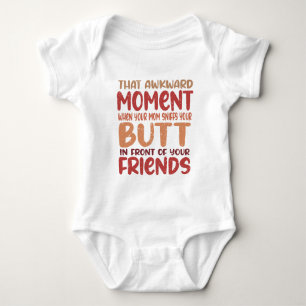 Lustigt babyskor Den Awkward Moment T Shirt