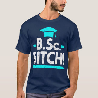 Lustigt Bachelor från Science Studenten T Shirt