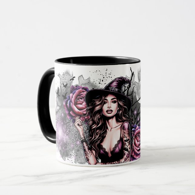 Lustigt Bad Witch Energy Mugg (Framsida vänster)