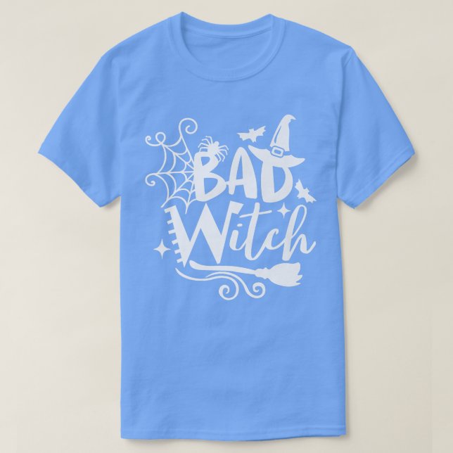 Lustigt Bad Witch Halloween 3580358 T Shirt (Design framsida)