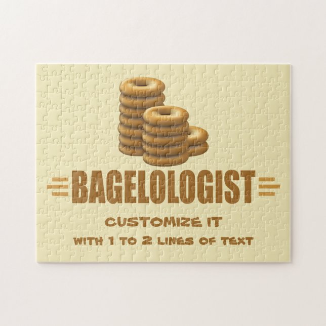 Lustigt bakverk pussel (Horisontell)