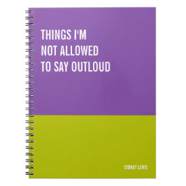Lustigt bärbar dator, Humous Writing Pad Journal,  Anteckningsbok