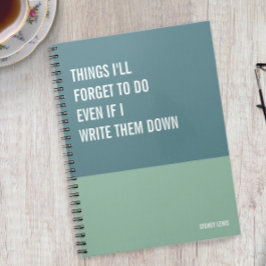 Lustigt bärbar dator, Humous Writing Pad Journal,  Anteckningsbok
