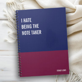 Lustigt bärbar dator, Humous Writing Pad Journal,  Anteckningsbok