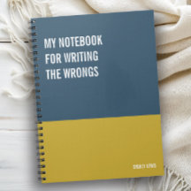 Lustigt bärbar dator, Humous Writing Pad Journal,