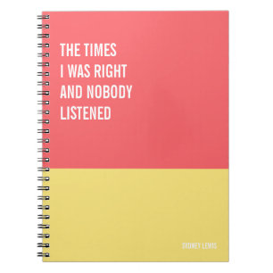 Lustigt bärbar dator, Humous Writing Pad Journal, Anteckningsbok