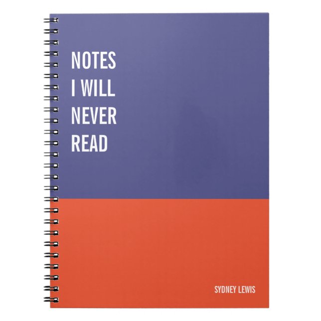 Lustigt bärbar dator, Humous Writing Pad Journal,  Anteckningsbok (Framsidan)