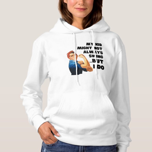 Lustigt Baseball Mamma MY KID KANSKE INTE ALLTID S T Shirt (Framsida)