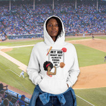 Lustigt Baseball Mamma MY KID KANSKE INTE ALLTID S