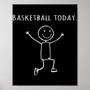 Lustigt basket i dag, håll upp det personliga leda poster