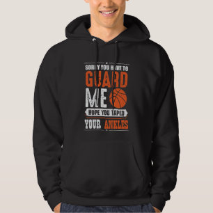 Lustigt basketbollspelarlag Sopor Hoodie