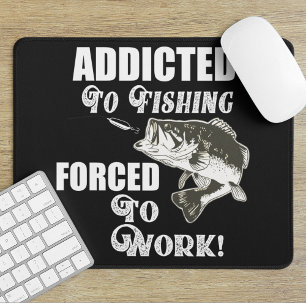 Lustigt Bass Fishing Quote Work Sports Fish Musmatta