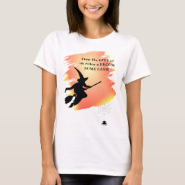 Lustigt bästa av oss Rides a Broom Halloween T Shirt