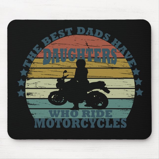 Lustigt bästa pappa fars dag-gåva musmatta (Framsidan)