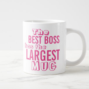 Lustigt bästa Rosa-offerten Chef Big Mugg - Konto Jumbo Mugg