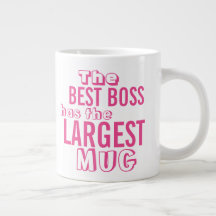 Lustigt bästa Rosa-offerten Chef Big Mugg - Kontor
