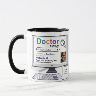Lustigt bästa sökresultat för Doktor med foto Mugg