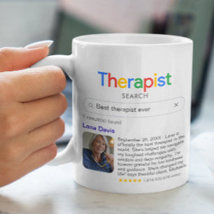 Lustigt bästa terapi någonsin sökresultat med foto kaffemugg