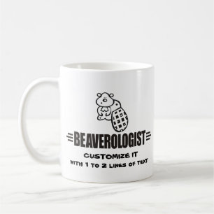 Lustigt bäver kaffemugg