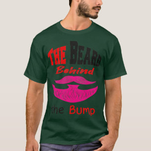 Lustigt Beard Citera skägret bakom bumpdesignen T Shirt