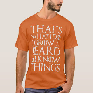 Lustigt Beard Coola I Grow Fight Hair Man T Shirt