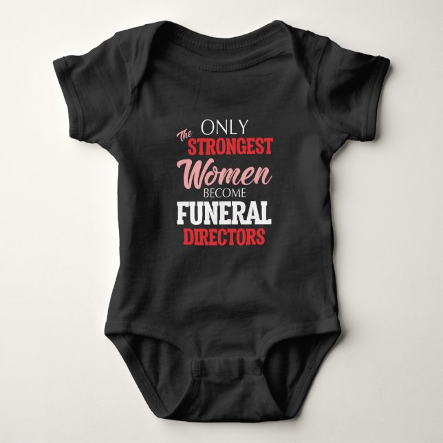 Lustigt begravningsdirektör Woman Mortician Mamma T Shirt (Framsida)