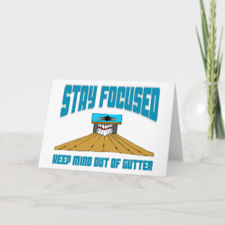 Lustigt Behålla minn ur rännstenen Helgkort