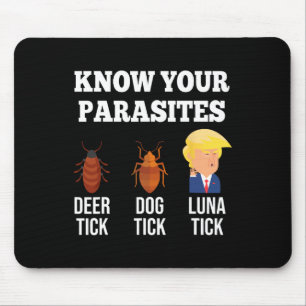 Lustigt bekväm antitrumplocket för din Parasites 2 Musmatta