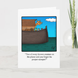 Lustigt besläktat födelsedagskort kort